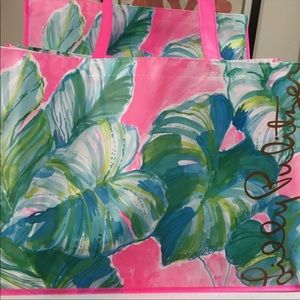 Lilly Pulitzer Large Shopping Tote Bag